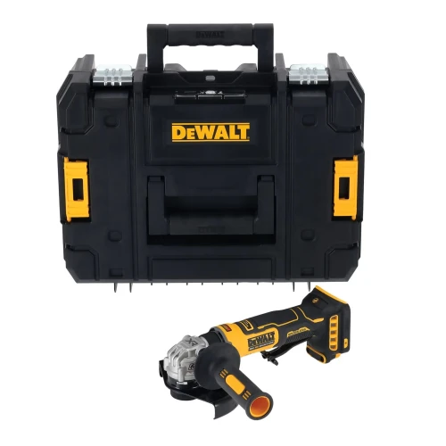 Кутова акумуляторна безщіткова шліфувальна машина DeWALT DCG404NT (без АКБ і ЗП) (DCG404NT)