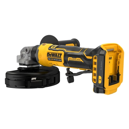 Кутова акумуляторна безщіткова шліфувальна машина DeWALT DCG404NT (без АКБ і ЗП) (DCG404NT)