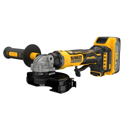 Кутова акумуляторна безщіткова шліфувальна машина DeWALT DCG404S2T (АКБ і ЗП) (DCG404S2T)