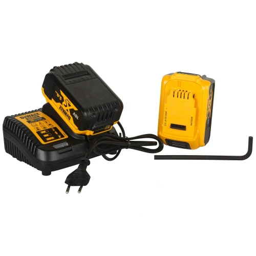 Кутова акумуляторна безщіткова шліфувальна машина DeWALT DCG405S2T (АКБ і ЗП) (DCG405S2T)
