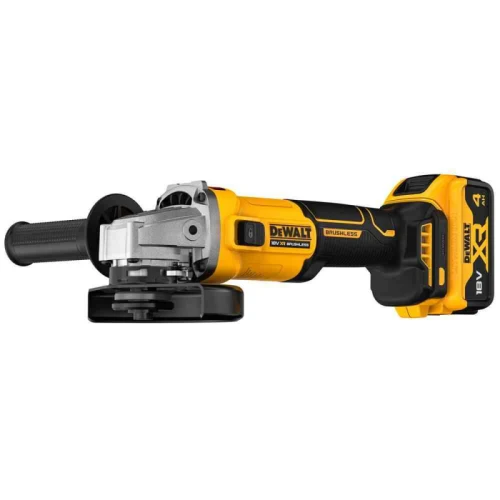 Шліфувальна машина кутова акумуляторна безщіткова DeWALT DCG407M1T (DCG407M1T)