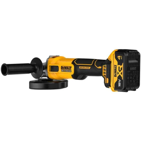Шліфувальна машина кутова акумуляторна безщіткова DeWALT DCG407M1T (DCG407M1T)