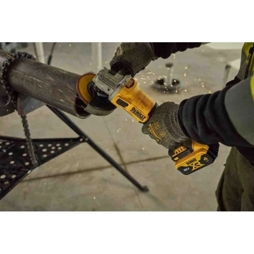 Шліфувальна машина кутова акумуляторна безщіткова DeWALT DCG407M1T (DCG407M1T)
