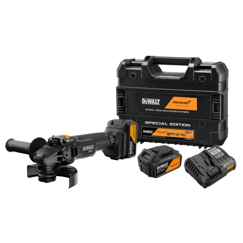 Акумуляторна безщіткова кутова шліфувальна машина DeWALT DCG45MP2T (АКБ і ЗП) (DCG45MP2T)