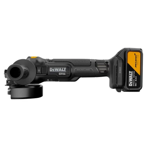 Акумуляторна безщіткова кутова шліфувальна машина DeWALT DCG45MP2T (АКБ і ЗП) (DCG45MP2T)