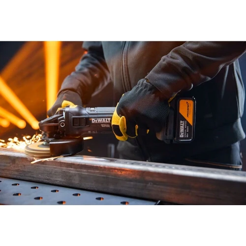 Акумуляторна безщіткова кутова шліфувальна машина DeWALT DCG45MP2T (АКБ і ЗП) (DCG45MP2T)