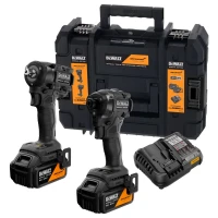 Набір із двох акумуляторних безщіткових інструментів McLaren F1 TEAM SPECIAL EDITION DeWALT DCK2224MP2T (АКБ і ЗП) (DCK2224MP2T)