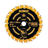 Пильный диск по дереву DeWALT EXTREME 165x20x24T (DT10300)