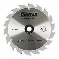 Пильний диск по дереву DeWALT EXTREME WORKSHOP 165x20x18T (DT1089)