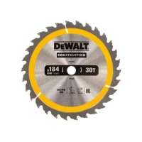 Диск пильный по дереву DeWALT СONSTRUCTION 184x16x30T (DT1940)