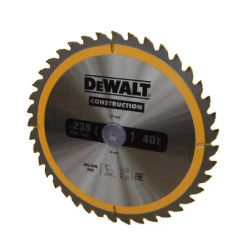 Диск пильний по дереву DeWALT СONSTRUCTION 235x30x40T (DT1955)