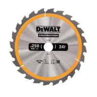 Диск пильний по дереву DeWALT СONSTRUCTION 250x30x24T (DT1956)