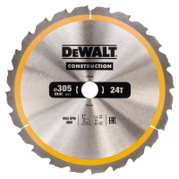 Диск пильний по дереву DeWALT СONSTRUCTION 305x30x24T (DT1958)