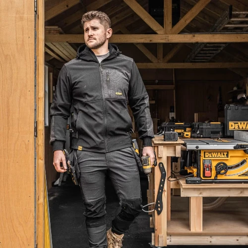 Куртка чоловіча DeWALT TOUGH SOFT SHELL розмір M (DWC263-001-M)