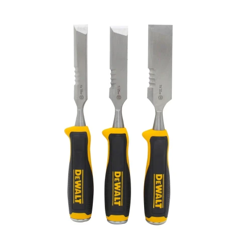 Набір із трьох стамесок із додатковою бічною ріжучою кромкою DeWALT DWHT0-16148