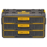 Ящик инструментальный с выдвижными секциями DeWALT TOUGHSYSTEM 2.0 (3 отделения) (DWST08330-1)