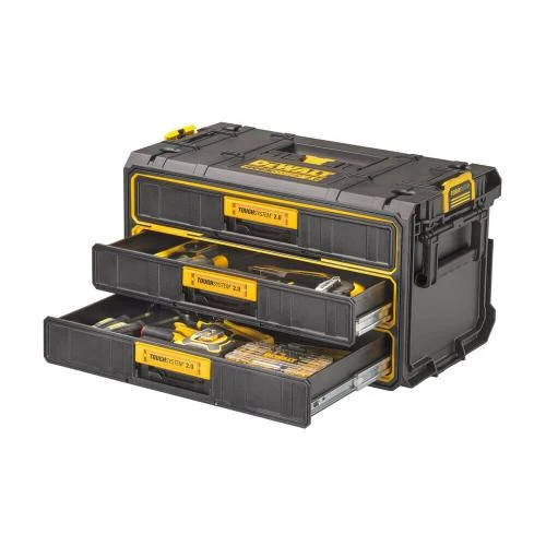 Ящик инструментальный с выдвижными секциями DeWALT TOUGHSYSTEM 2.0 (3 отделения) (DWST08330-1)