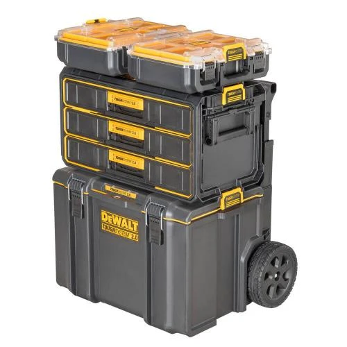 Ящик инструментальный с выдвижными секциями DeWALT TOUGHSYSTEM 2.0 (3 отделения) (DWST08330-1)