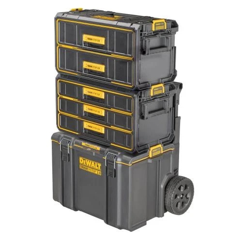 Ящик инструментальный с выдвижными секциями DeWALT TOUGHSYSTEM 2.0 (3 отделения) (DWST08330-1)