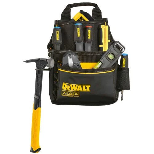 Профессиональная сумка для инструментов с поясом и скобой для молотка DeWALT (DWST40101-1)