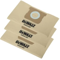 Одноразовый бумажный фильтр-мешок для пылесоса DeWALT (3 шт.) (DXVA19-4204)