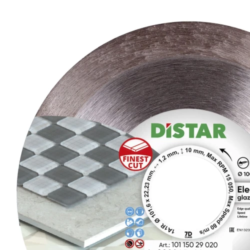 Диск алмазний Distar 1A1R 100 Elegant (100х22.2х1.2 мм) (10115029020)