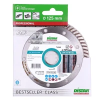 Диск алмазний по бетону Distar Turbo Bestseller Universal (125x22.2x2.2 мм) (10215129010)