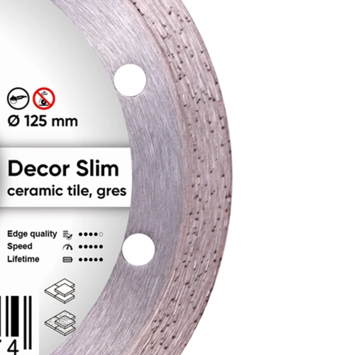 Диск алмазний по кераміці Distar 1A1R Decor Slim (125x22.2x1.2 мм) (11115427010)