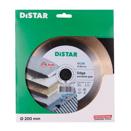 Диск алмазный по керамике Distar 1A1R Edge (200x25.4x1.4 мм) (11120421015)