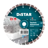Диск алмазний по бетону Distar 1A1RSS/C3 Technic Advanced (230x22.2x2.6 мм) (14315086018)