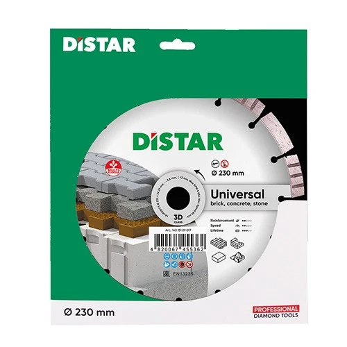 Диск алмазний по бетону Distar 1A1RSS/C3 Bestseller Universal (232x22.2x2.6 мм) (14315129017)
