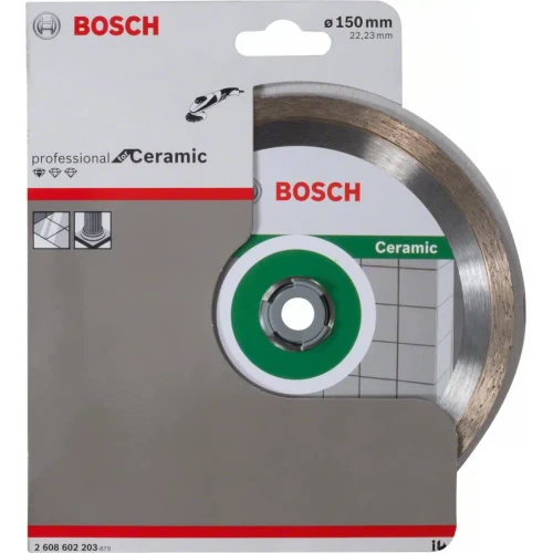 Алмазний відрізний диск Bosch Standard for Ceramic (150x22.23x1.6 мм) (2608602203)