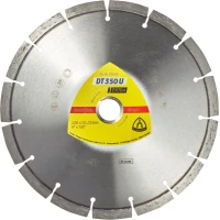 Диск алмазний по бетону KLINGSPOR DT 350 U Extra (230х22.2х2.6 мм) (336219)