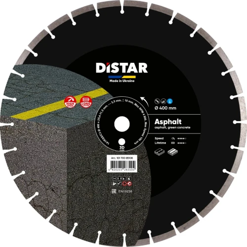 Диск алмазний DI-STAR 1A1RSS 400х25.4х3.5 Asphalt (по асфальту) (10170085108)