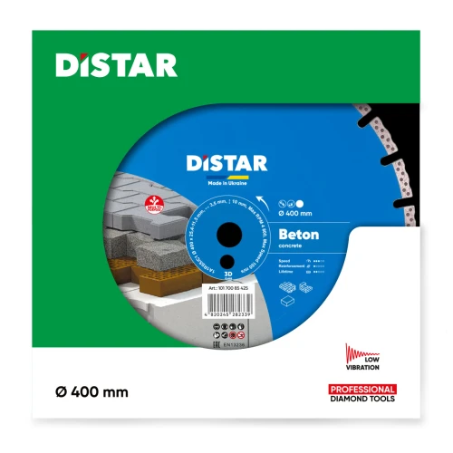 Диск алмазний DI-STAR 1A1RSS 400х25.4х3.5 Beton (по бетону) (10170085425)