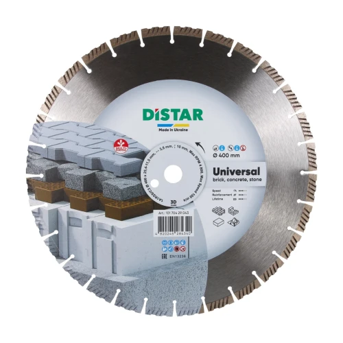 Диск алмазний DI-STAR 1A1RSS 400х25.4х3.5 Universal (по бетону) (10170429043)