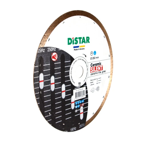 Диск алмазний DI-STAR 1A1R 250x25.4х1.8 Ceramic Silent (по керамограніту) (10170516021)
