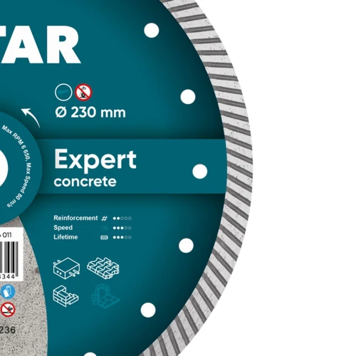 Диск алмазний DI-STAR 230х22.23х2.6 Expert (по бетону) (10215026011)