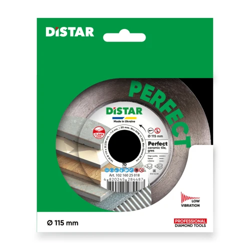 Диск алмазный DI-STAR 1A1R 115x22.23х1.5 H Perfect (по керамике) (10216025018)