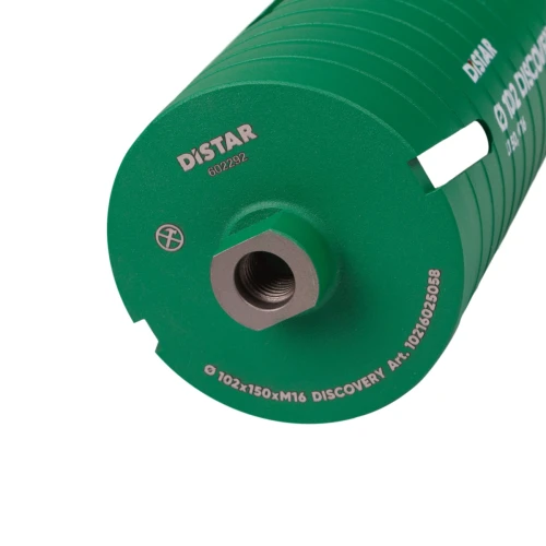 Коронка алмазная по бетону Distar Discovery DDS-W 102x150-7xM16 10216025058