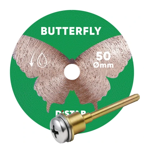 Круг алмазный отрезной DI-STAR 1A1R 50x0.6x5.8H/3.2-3.0F Butterfly (по керамограниту) (11120159033)