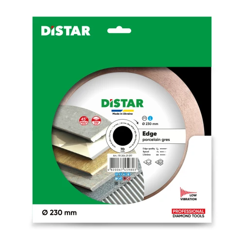 Диск алмазный DI-STAR 1A1R 230x25.4х1.4 Edge (по керамике) (11120421017)