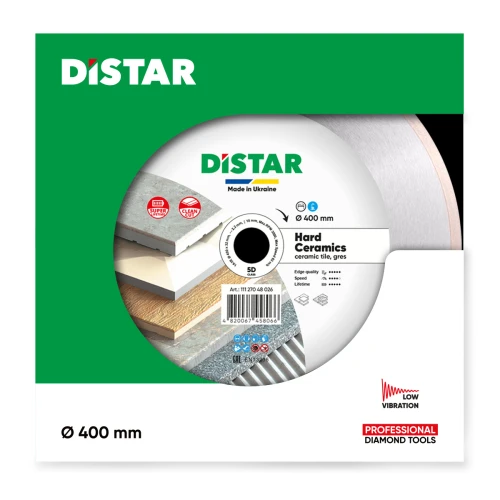 Диск алмазний DI-STAR 1A1R 400x32х2.2 Hard ceramics (по кераміці) (11127048026)