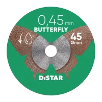 Алмазний відрізний круг DI-STAR 1A1R 45x0.45x5.8H Butterfly (для керамограніту) (11143158074)