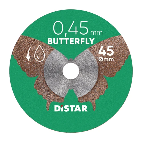 Круг алмазный отрезной DI-STAR 1A1R 45x0.45x5.8H Butterfly (по керамограниту) (11143158074)