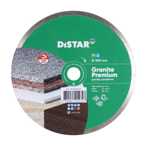 Диск алмазний DI-STAR 1A1R 300х32х2.4 Granite Premium (по граніту і мармуру) (11327061022)