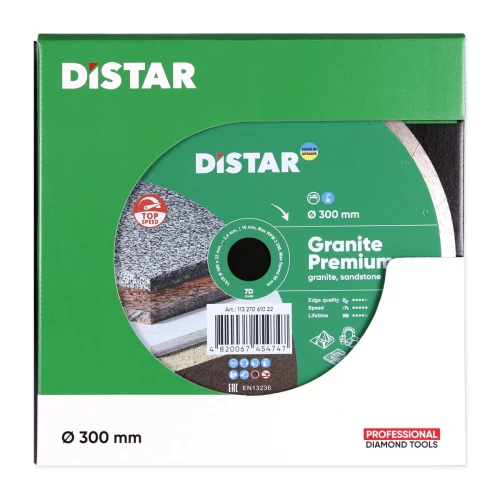 Диск алмазний DI-STAR 1A1R 300х32х2.4 Granite Premium (по граніту і мармуру) (11327061022)