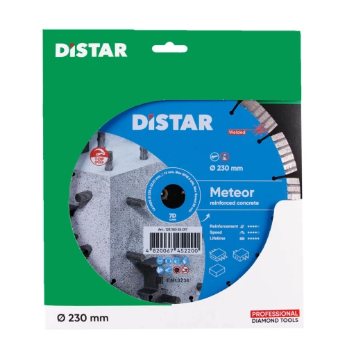 Диск алмазний DI-STAR 1A1RSS 230х22.23х2.6 Meteor (по бетону) (12315055019)