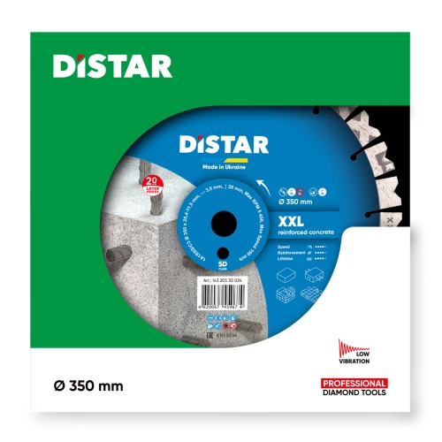 Диск алмазний DI-STAR 1A1RSS 350х25.4х3.0 XXL (по бетону) (14320530024)