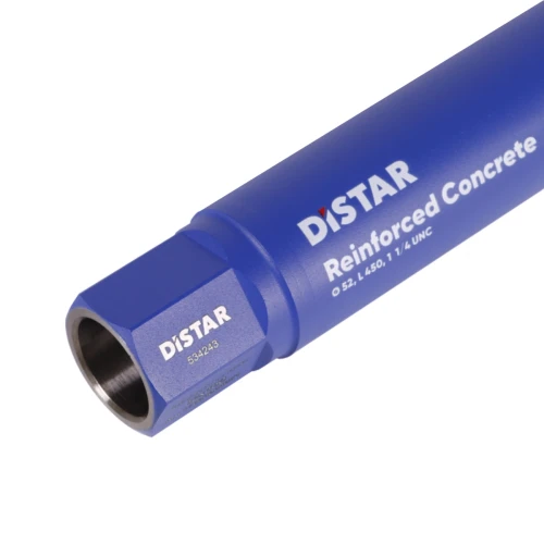 Коронка алмазная DI-STAR DDS-W 52x450x1 1/4 UNC Reinforced concrete (17903094073)